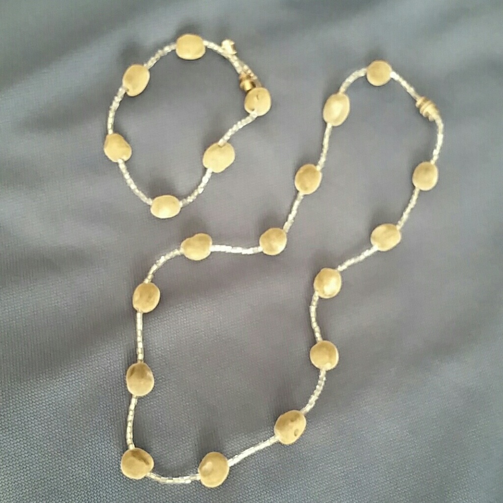 MGAMBA SEED BRACELET AND NECKLACE